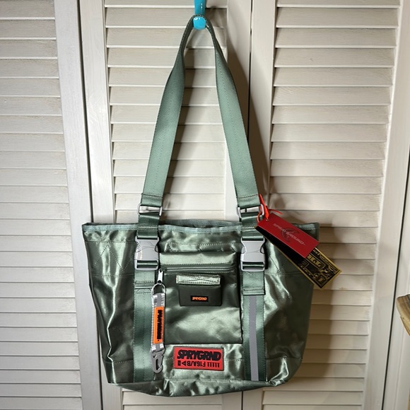 Sprayground Bags Sprayground Special Ops Tote Zipper Shoulder Bag